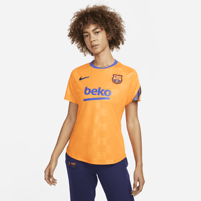 FC Barcelona Women's Nike Dri-FIT Pre-Match Soccer Top. Nike.com