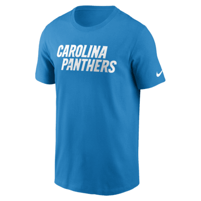 Мужская футболка Carolina Panthers Primetime Wordmark Essential