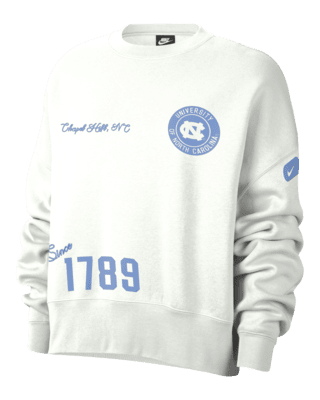 Женский свитшот UNC Nike College Crew-Neck