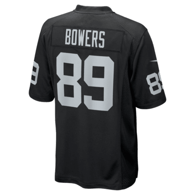 Brock Bowers Las Vegas Raiders Men's Nike NFL Game Jersey