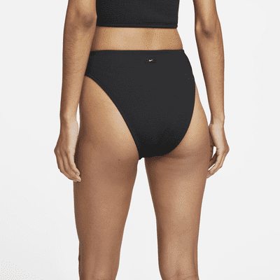 Parte inferior de traje de baño con cintura alta para mujer Nike