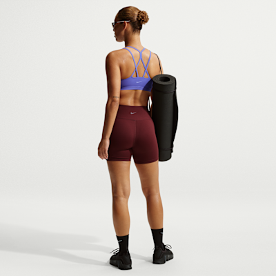 Bra deportivo de baja sujeción con almohadillas para mujer Nike Zenvy Strappy