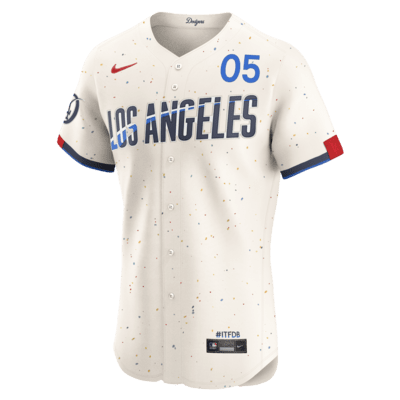 Freddie Freeman Los Angeles Dodgers City Connect Men's Nike Dri-FIT ADV MLB Elite Jersey