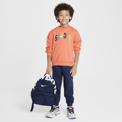 Nike Sportswear Powder Play 2-teiliges, leichtes Fleece-Rundhalsshirt-Set für jüngere Kinder