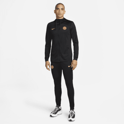 Inter Milan Strike Nike Dri-FIT voetbaltrainingspak met capuchon voor  heren. Nike BE