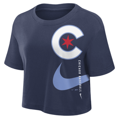 Женская футболка Chicago Cubs City Connect