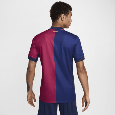 F.C. Barcelona 2024/25 Stadium Home Men's Nike Dri-FIT Football Replica Shirt