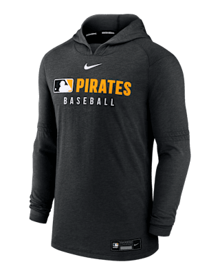 Мужское худи Pittsburgh Pirates Authentic Collection Nike Dri-FIT MLB Pullover Hoodie