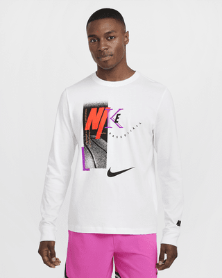 Мужская футболка Nike Long-Sleeve Basketball для баскетбола