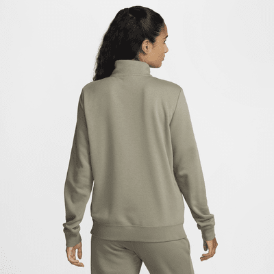 Sudadera con cierre de 1/4 para mujer Nike Sportswear Club Fleece