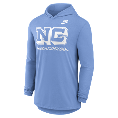 North Carolina Legacy Men's Nike Dri-FIT College Long-Sleeve Hooded T-Shirt
