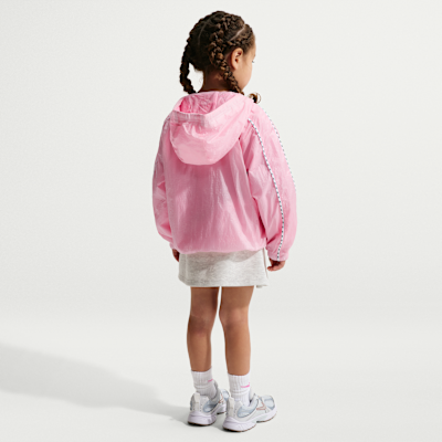 Chamarra ripstop translúcida y ligera para niños talla pequeña Nike