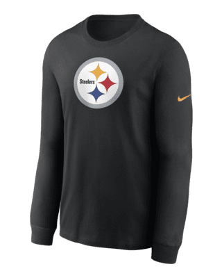 Men's Pittsburgh Steelers Nike Black Fan Gear Primary Logo