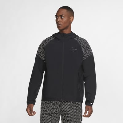 nike essential running jacket men's