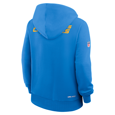 Los Angeles Chargers Sideline Women's Nike Dri-FIT NFL Pullover Hoodie