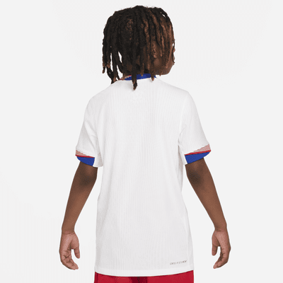 Jersey de fútbol Nike Dri-FIT ADV Authentic de USMNT local 2024 Match para niños talla grande