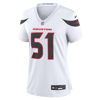 Jersey de fútbol americano Nike de la NFL Game para mujer Will Anderson Jr. Houston Texans