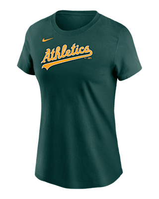 Женская футболка Athletics Wordmark Nike MLB