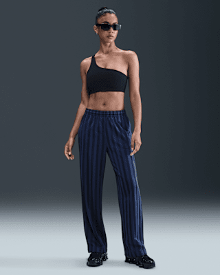 Женские спортивные штаны Nike Sportswear Mid-Rise Loose Jacquard Striped Track Pants