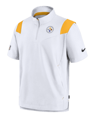 Nike Sideline Coach Lockup (NFL Pittsburgh Steelers) Men's Short-Sleeve  Jacket.