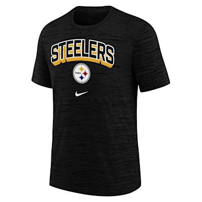 Pittsburgh Steelers Sideline Velocity Big Kids’ Nike Dri-FIT NFL T-Shirt