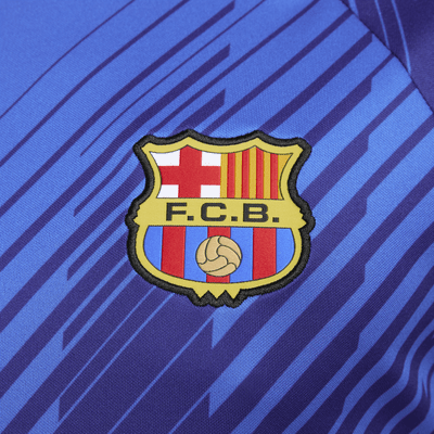 FC Barcelona Academy Pro Men's Nike Dri-FIT Pre-Match Soccer Top