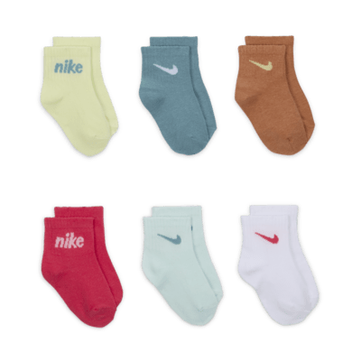 Nike Everyone From Day One Baby Socks Box Set (6-Pairs)