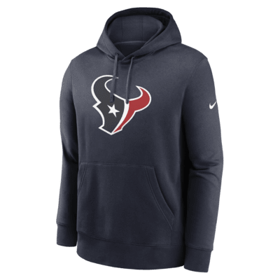 Houston Texans Rewind Club Logo Men’s Nike NFL Pullover Hoodie