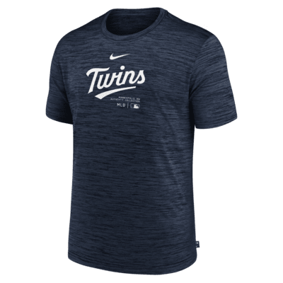 Мужская футболка Minnesota Twins Authentic Collection Practice Velocity