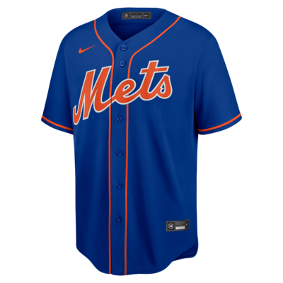 Todo el mundo capturar disco Jersey de béisbol Replica para hombre MLB New York Mets (Jacob deGrom).  Nike.com
