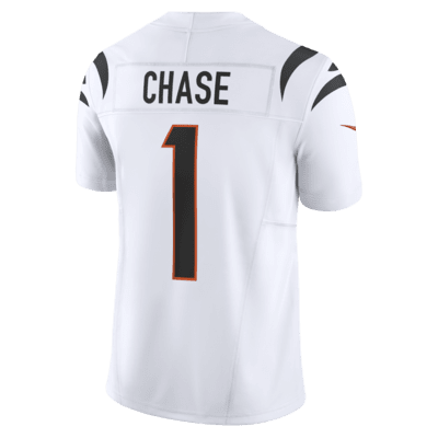 Jersey de fútbol americano Nike Dri-FIT de la NFL Limited para hombre Ja'Marr Chase Cincinnati Bengals