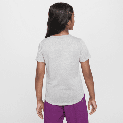 Playera Dri-FIT para niña talla grande Nike