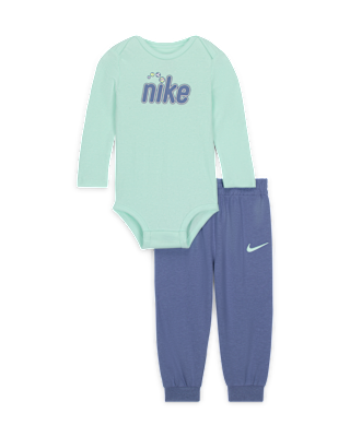 Детские  Nike Play For All Baby (12-24M) Long Sleeve Bodysuit and Pants Set