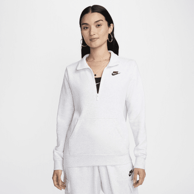 Sudadera de medio cierre para mujer Nike Sportswear Club Fleece