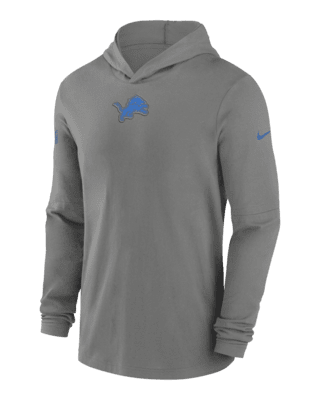 Detroit Lions Nike Sideline Hoodie - Grey - Youth