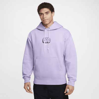 Sweat à capuche en tissu Fleece Nike Solo Swoosh pour Homme