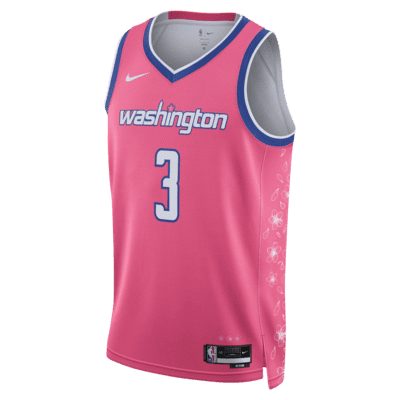 Jersey Swingman de la NBA Nike Dri-FIT Bradley Beal Washington Wizards City Edition