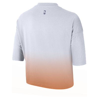 Phoenix Suns Courtside City Edition Premium Women's Nike NBA Boxy T-Shirt