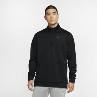 nike half zip running top mens