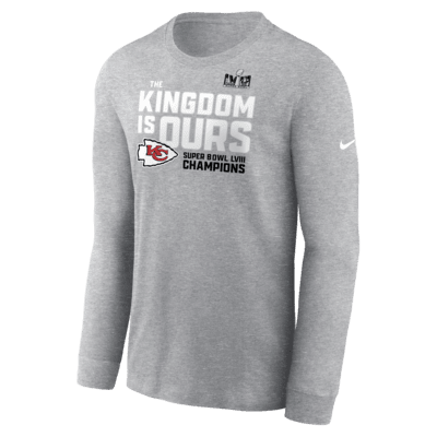 Kansas City Chiefs Super Bowl LVIII Champions Local Men's Nike NFL Long-Sleeve T-Shirt