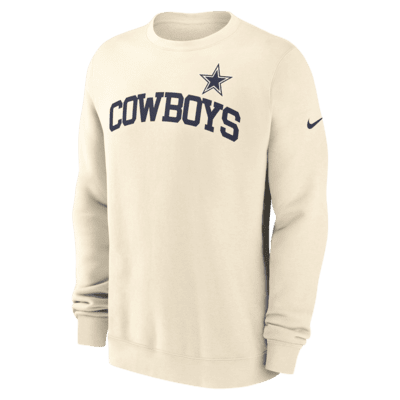 Dallas Cowboys Club Men's Nike NFL Pullover Crew