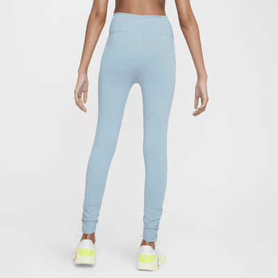 Nike One Dri-FIT-Leggings mit hohem Taillenbund (Mädchen)