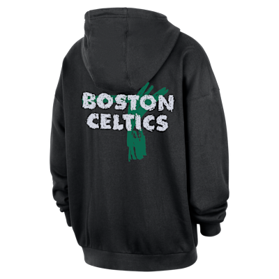 Boston Celtics Courtside Men's Jordan NBA Club Premium Pullover Hoodie