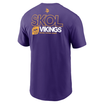 Minnesota Vikings Team Outline Essential T-Shirt Men's Nike NFL T-Shirt