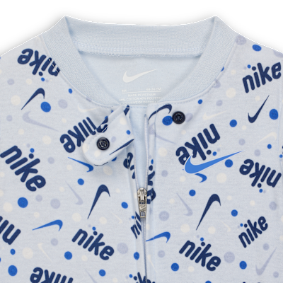 Nike Play For All Baby (0-9M) Printed Footed Coverall