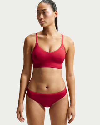 Женские  Nike Swim Essential V-Neck Midkini