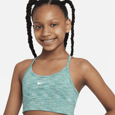 Nike Dri-FIT Indy Icon Clash Big Kids' (Girls') Sports Bra