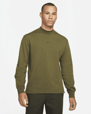 nike thermal mock turtleneck