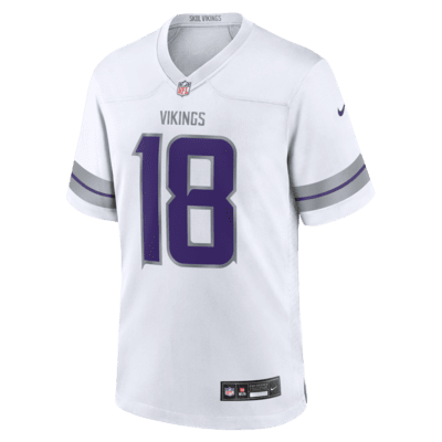 Jersey Nike de la NFL Game para hombre Justin Jefferson Minnesota Vikings