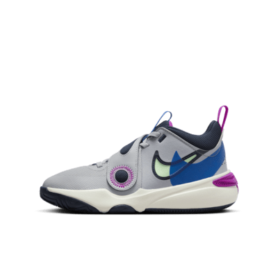 Calzado de básquetbol para niños grandes Nike Team Hustle D 11 SE